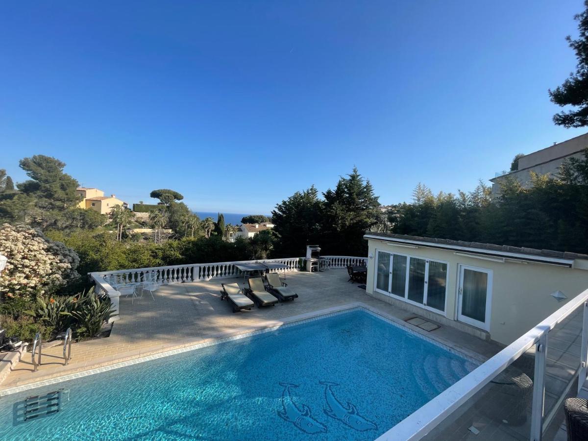 Villa Avec Piscine Vue Sur La Mer Cannes Exterior photo