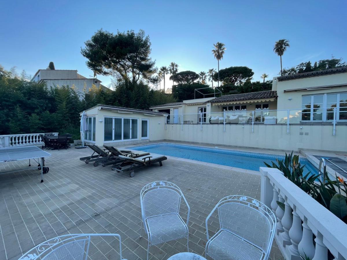 Villa Avec Piscine Vue Sur La Mer Cannes Exterior photo