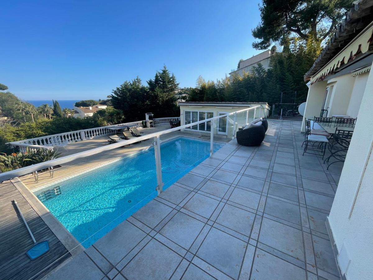 Villa Avec Piscine Vue Sur La Mer Cannes Exterior photo