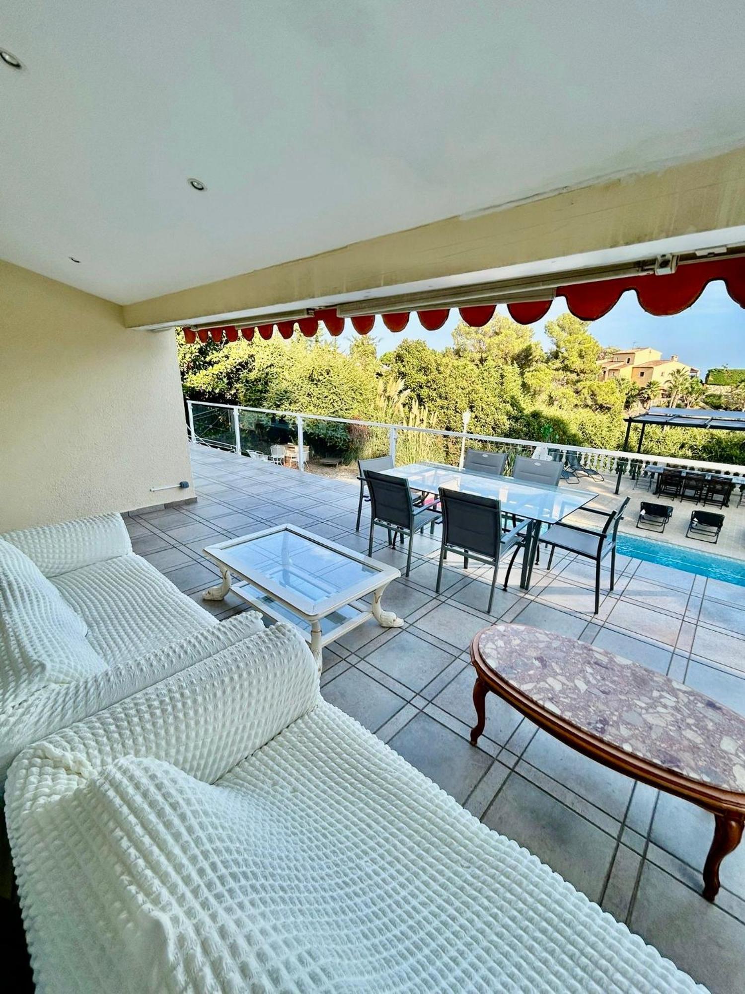 Villa Avec Piscine Vue Sur La Mer Cannes Exterior photo