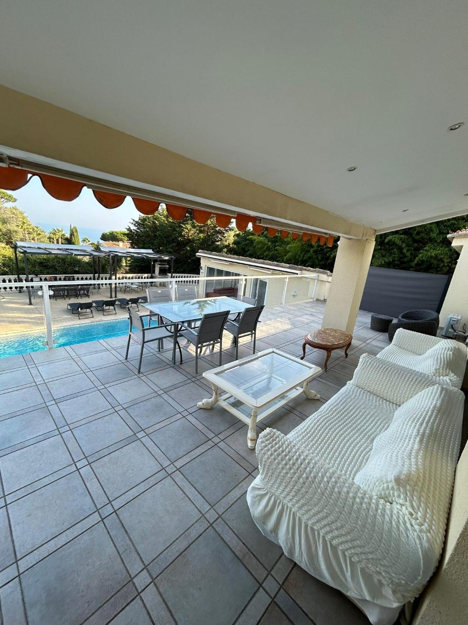 Villa Avec Piscine Vue Sur La Mer Cannes Exterior photo